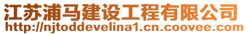 江蘇浦馬建設工程有限公司