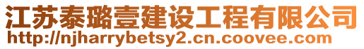 江蘇泰璐壹建設工程有限公司