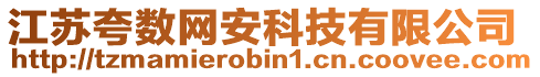 江蘇夸數網安科技有限公司
