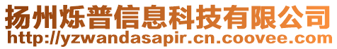 揚州爍普信息科技有限公司