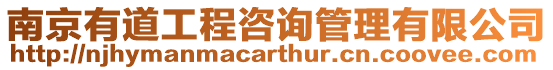 南京有道工程咨詢管理有限公司