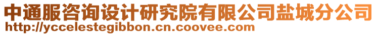 中通服咨询设计研究院有限公司盐城分公司