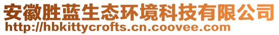 安徽勝藍(lán)生態(tài)環(huán)境科技有限公司