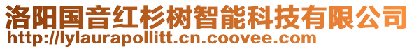 洛陽國音紅杉樹智能科技有限公司