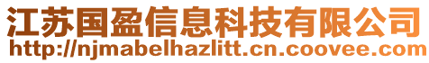 江蘇國盈信息科技有限公司