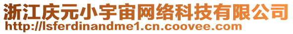 浙江慶元小宇宙網(wǎng)絡(luò)科技有限公司