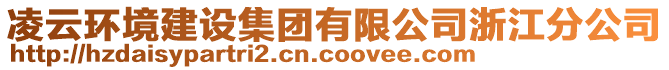 凌云環境建設集團有限公司浙江分公司