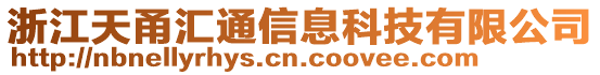 浙江天甬匯通信息科技有限公司