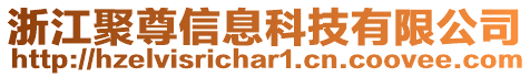 浙江聚尊信息科技有限公司