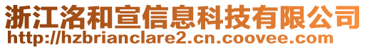 浙江洺和宣信息科技有限公司