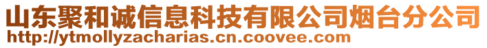 山東聚和誠信息科技有限公司煙臺分公司