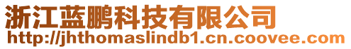 浙江藍(lán)鵬科技有限公司