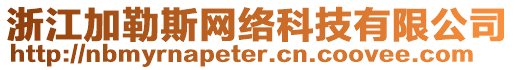 浙江加勒斯網(wǎng)絡(luò)科技有限公司