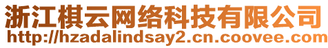 浙江棋云網絡科技有限公司