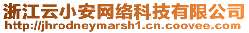 浙江云小安網(wǎng)絡科技有限公司