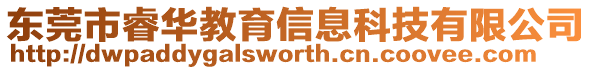 東莞市睿華教育信息科技有限公司