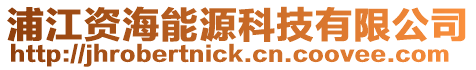 浦江資海能源科技有限公司