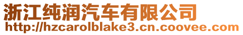 浙江純潤汽車有限公司