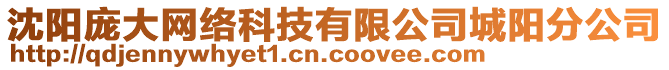 沈陽(yáng)龐大網(wǎng)絡(luò)科技有限公司城陽(yáng)分公司