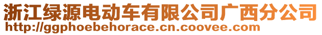 浙江綠源電動車有限公司廣西分公司