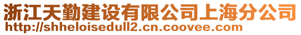 浙江天勤建設(shè)有限公司上海分公司