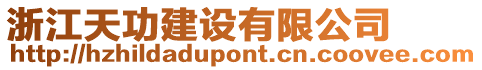 浙江天功建設(shè)有限公司