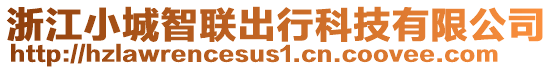 浙江小城智聯(lián)出行科技有限公司
