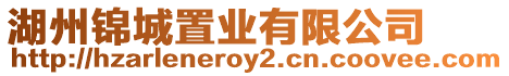 湖州錦城置業(yè)有限公司
