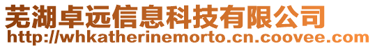 蕪湖卓遠(yuǎn)信息科技有限公司
