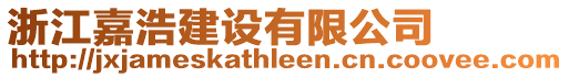 浙江嘉浩建設有限公司