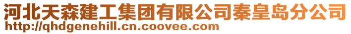 河北天森建工集團(tuán)有限公司秦皇島分公司