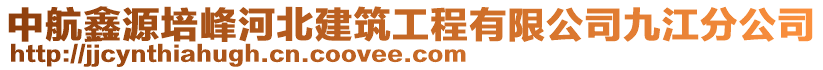 中航鑫源培峰河北建筑工程有限公司九江分公司