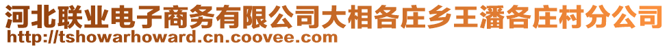 河北聯(lián)業(yè)電子商務(wù)有限公司大相各莊鄉(xiāng)王潘各莊村分公司