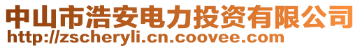 中山市浩安電力投資有限公司