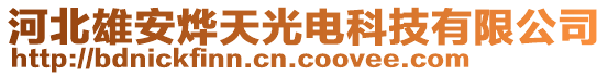 河北雄安燁天光電科技有限公司