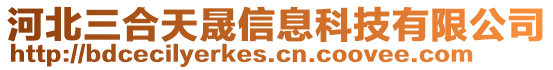 河北三合天晟信息科技有限公司