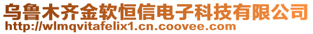 烏魯木齊金軟恒信電子科技有限公司