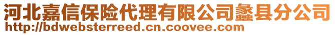 河北嘉信保險(xiǎn)代理有限公司蠡縣分公司