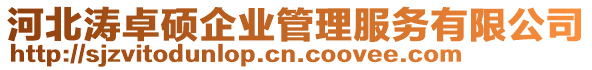 河北濤卓碩企業(yè)管理服務(wù)有限公司