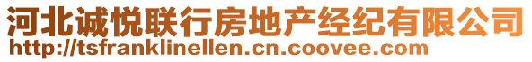 河北誠悅聯(lián)行房地產(chǎn)經(jīng)紀(jì)有限公司