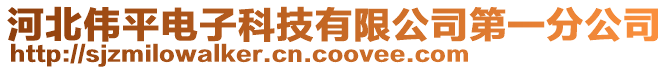 河北偉平電子科技有限公司第一分公司