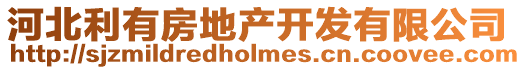 河北利有房地產(chǎn)開發(fā)有限公司