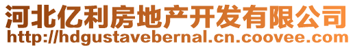 河北億利房地產開發(fā)有限公司