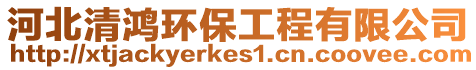 河北清鴻環(huán)保工程有限公司