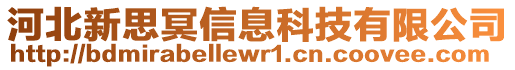 河北新思冥信息科技有限公司