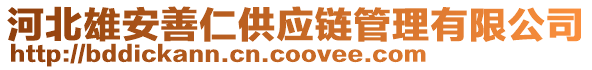 河北雄安善仁供應鏈管理有限公司