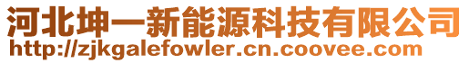 河北坤一新能源科技有限公司