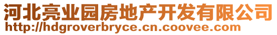 河北亮業(yè)園房地產(chǎn)開發(fā)有限公司