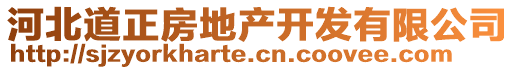 河北道正房地產(chǎn)開(kāi)發(fā)有限公司