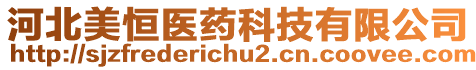 河北美恒醫(yī)藥科技有限公司